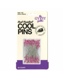 Cool Pins Fuchsia 50 Count from The Gypsy Quilter