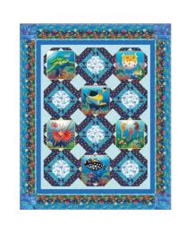 Coral Reef Block Quilt Kit from Studio e