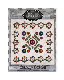 Cottage Garden Pattern by Lisa Bongean for Primitive Gatherings