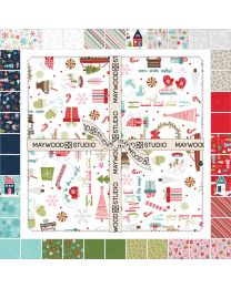 Cup of Cheer 10 Squares by Kimberbell for Maywood Studio