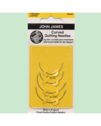 Curved Quilting Needles Assorted Sizes by John James 