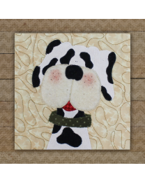 Dalmation Precut Fused Applique Kit by Leanne Anderson for The Whole Country Caboodle