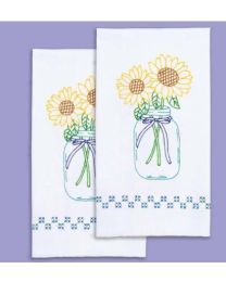 Decorative Hand Towels Sunflowers  from Jack Dempsey Needle Art