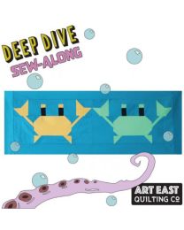 Deep Dive Crab Block Pattern from Art East Quilting