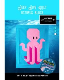 Deep Dive Octopus Block Pattern from Art East Quilting