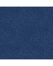 Dew Drops Navy from the Wander Lane Collection by Nancy Halverson for Benartex