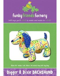Digger  Dixie Dachshund by Funky Friends Factory