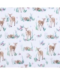Digital Cuddle Fawn of You Minky Fabric from Shannon Fabrics