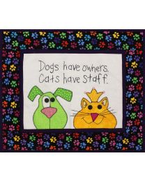 Dogs vs Cats Wall Hanging Kit
