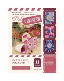 Easter Egg Pockets Embroidery Pattern from Anita Goodesign Xpress