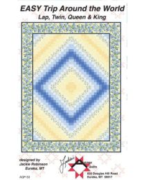 Easy Trip Around the World by Jackie Robinson for Animas Quilts