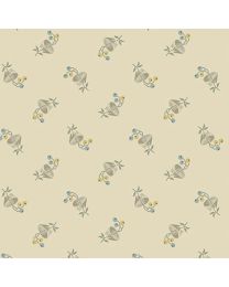 English Garden Bachelor Button Biscuits by Laundry Basket Quilts for Andover Fabrics 