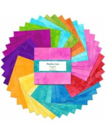 Essential Gems Rainbow Lane 5in Squares by Wilmington Prints