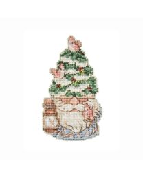 Evergreen Gnome Cross Stich Kit by Jim Shore for Mill Hill