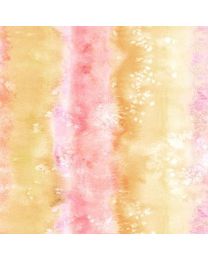 Fairy Garden Pink Ombre Stripe by Sillier Than Sally Designs for PB Textiles