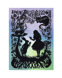 Fairy Tales Alice in Wonderland by Deborah Street for Bothy Threads