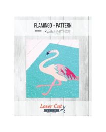 Famingo Pattern  Pre-Printed Bundle by Madi Hastings for Laser Cut Quilts