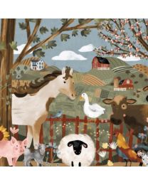 Farm Country Panel by Laura Konyndyk for Blank Quilting