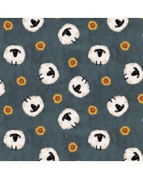 Farm Country Tossed Sheep by Laura Konyndyk for Blank Quilting