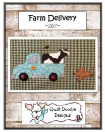 Farm Delivery Pattern by Cindy Staub for Quilt Doodle Designs