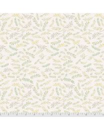 Farm Friends Branches Ivory by Mia Charro for Free Spirit