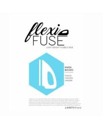 FlexiFuse Lightweight Fusible Web 5 Sheets from Laser Cut Quilts