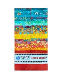 Flutter Wings 25 Strip Pack 40 Pieces from Island Batik