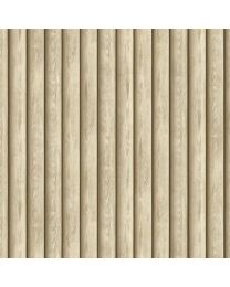For the Love of Pete Wood Planks Beige by Bonnie Marris for Northcott