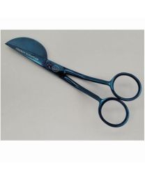 French Europearn Duckbill 6 Inch Scissors in Blue 