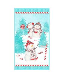Frosty Merry Mints Panel by Danielle Leone Collection for Wilmington