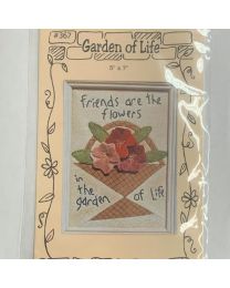 Garden of Life AppliqueEmbroidery Pattern from Simply Put Plus