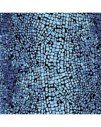 Gemma Blue Chalcedony by Eye Candy Quilts for Andover