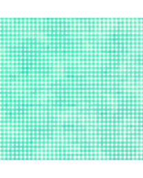 Gingham Teal from the Sorbet Collection by PB Textiles