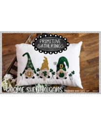 Gnome Shenanigans Pillow Pattern by Lisa Bongean from Primitive Gatherings