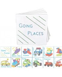 Going Places Cloth Nursery Book from Jack Dempsey Inc