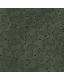 Grandpas Journal Charcoal Swirls by Julie Letvin for Robert Kaufman Fabrics