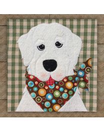 Great Pyrenees Precut Prefused Applique Kit by Leanne Anderson for The Whole Country Caboodle