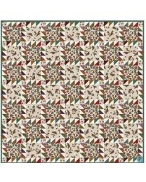 HOME SWEET HOME FLANNEL QUILT BY BONNIE SULLIVAN FOR MAYWOOD STUDIO
