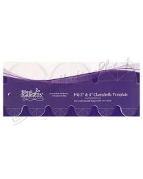 HandiQuilter Clamshell 2 inch and 4 inch Ruler