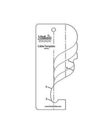 Handi Quilter Cable Template