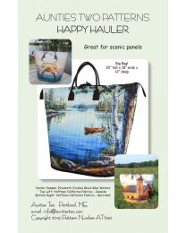 Happy Hauler Bag Pattern by Aunties Two