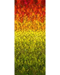 Harvest Ombre Metallic Leaves Panel from Timeless Treasures
