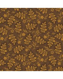 Hearthstone Brown Voyager by Lynn Wilder for Marcus Fabrics