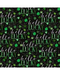 Hello Lucky Shamrocks and Words from Henry Glass