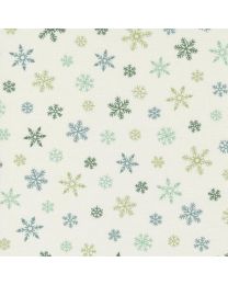 Holidays at Home Snowflakes Snowy White by Deb Strain for Moda Fabrics