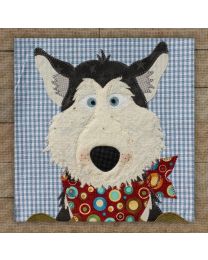 Husky Precut Prefused Applique Kit by Leanne Anderson for The Whole Country Caboodle