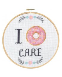 I Donut Care Needlework Kit from Permin