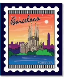 International City Stamp Barcelona