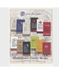 International Cuisine Recipe Collection from Lunch Box Quilts