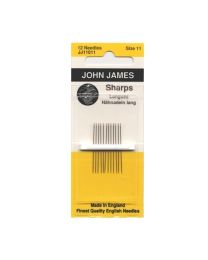 John James Sharps Needles Size 11 12ct